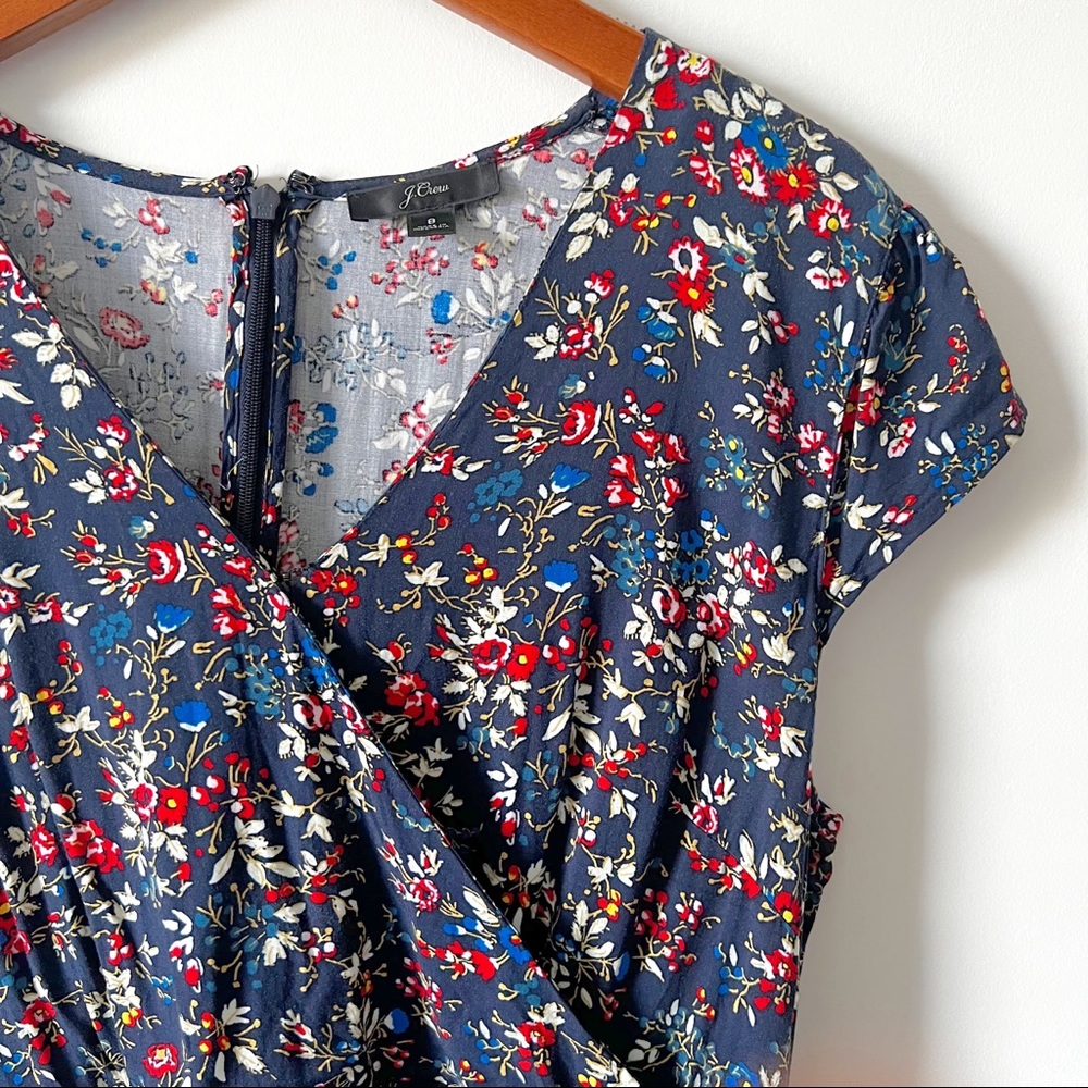 J Crew Ruffle Front Mini Dress - Picture 2 of 8